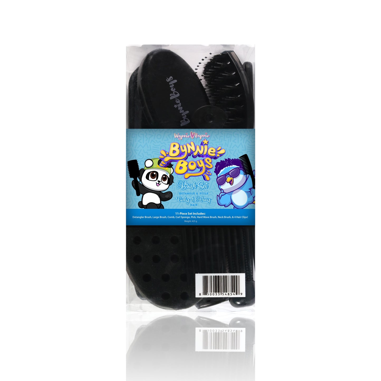 Boys 11 Piece Hair Brush Set Grooming Kit for Boys, Children'S Hair Brush Set, Toddlers Hair Brush Set