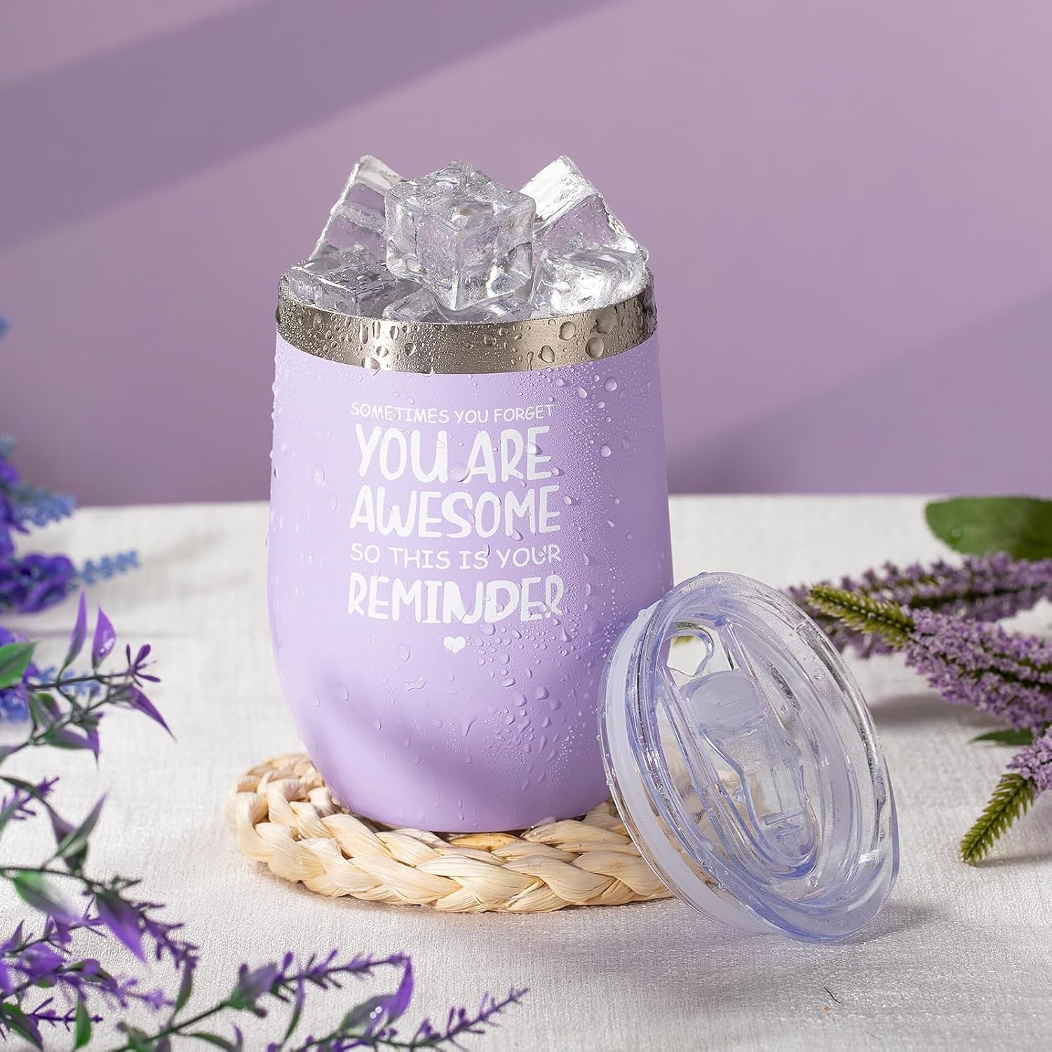 Birthday Gifts for Women,Unique Birthday Presents Friendship Gift Purple Relaxing Self Care Set Ideas Care Package Gifts Basket for Women Mom Sister Best Female Friend Gifts Box