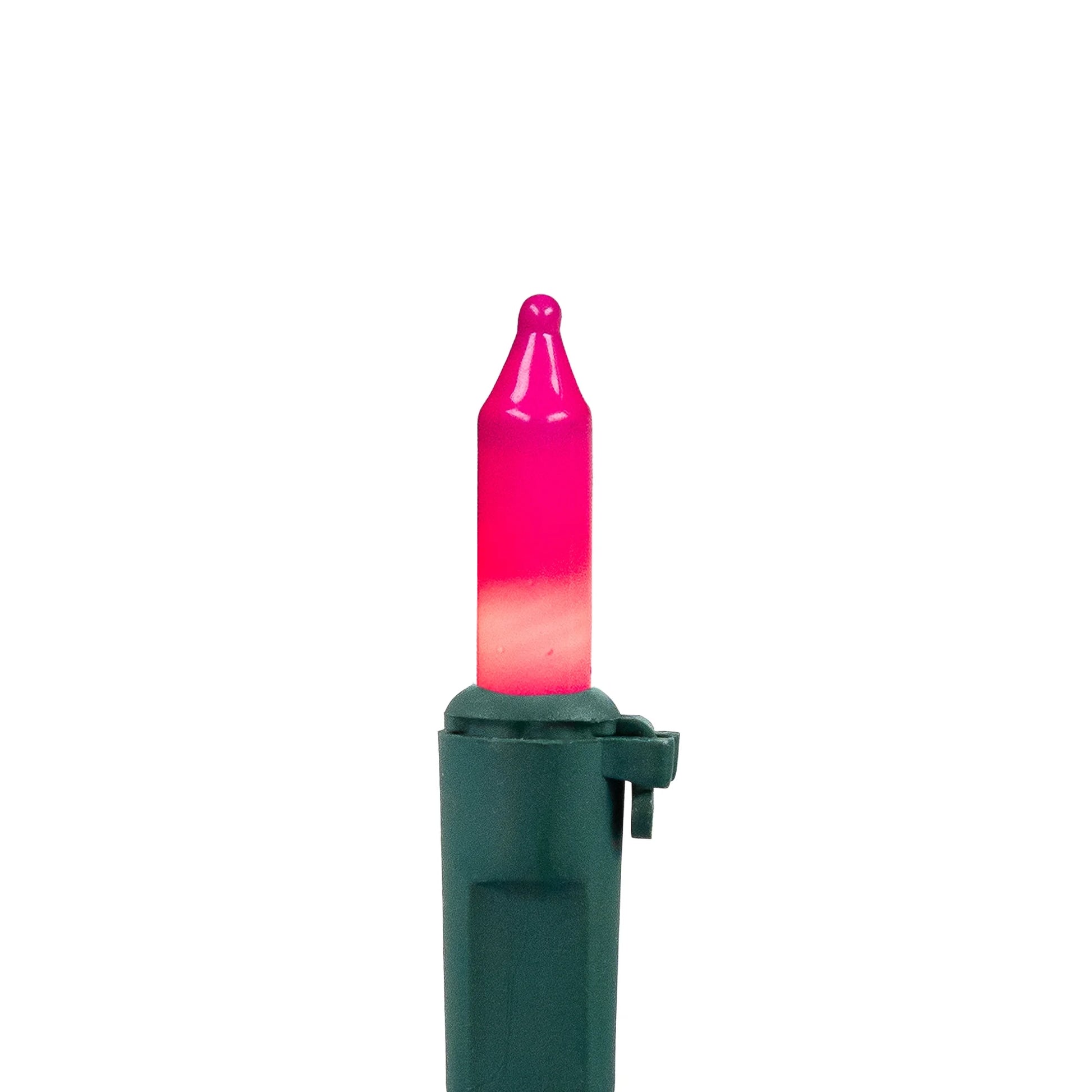 Pastel Mini Christmas Light Set - Multi-Color - 10' Green Wire - 50Ct