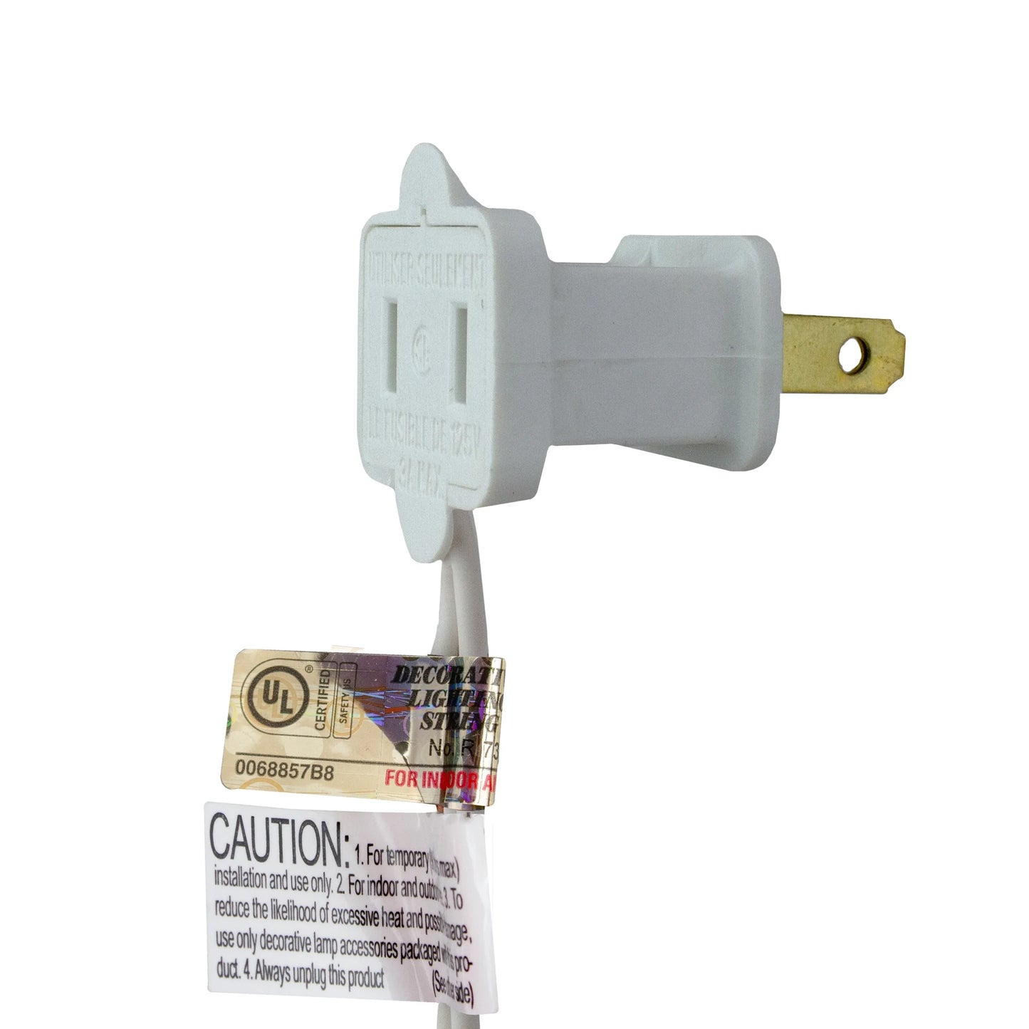 Mini Christmas Light Set - Clear - 20.25' White Wire - 100Ct