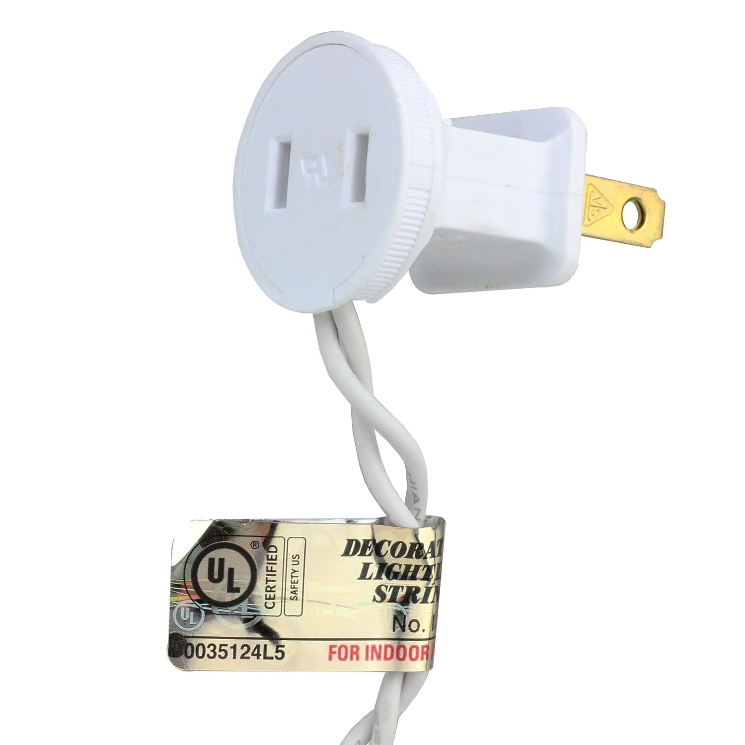 Mini Incandescent Christmas Lights - Blue - 20.25' White Wire - 100Ct