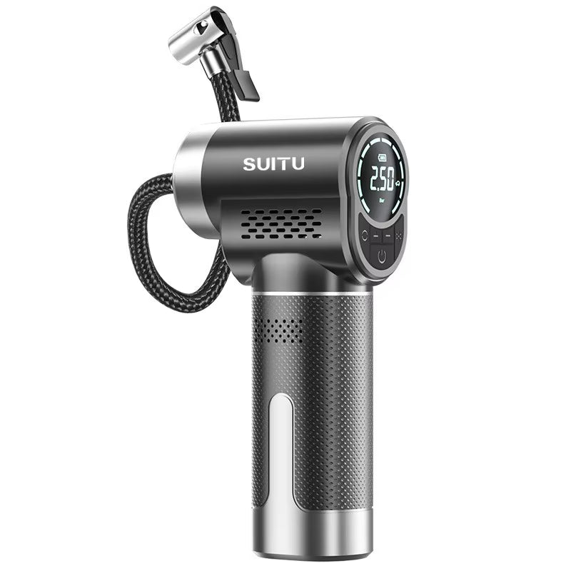 150PSI Wireless Car Air Compressor Electric Portable Smart Car Tire Air Pump for Car Motorcycle Bike Tire Boat Ball